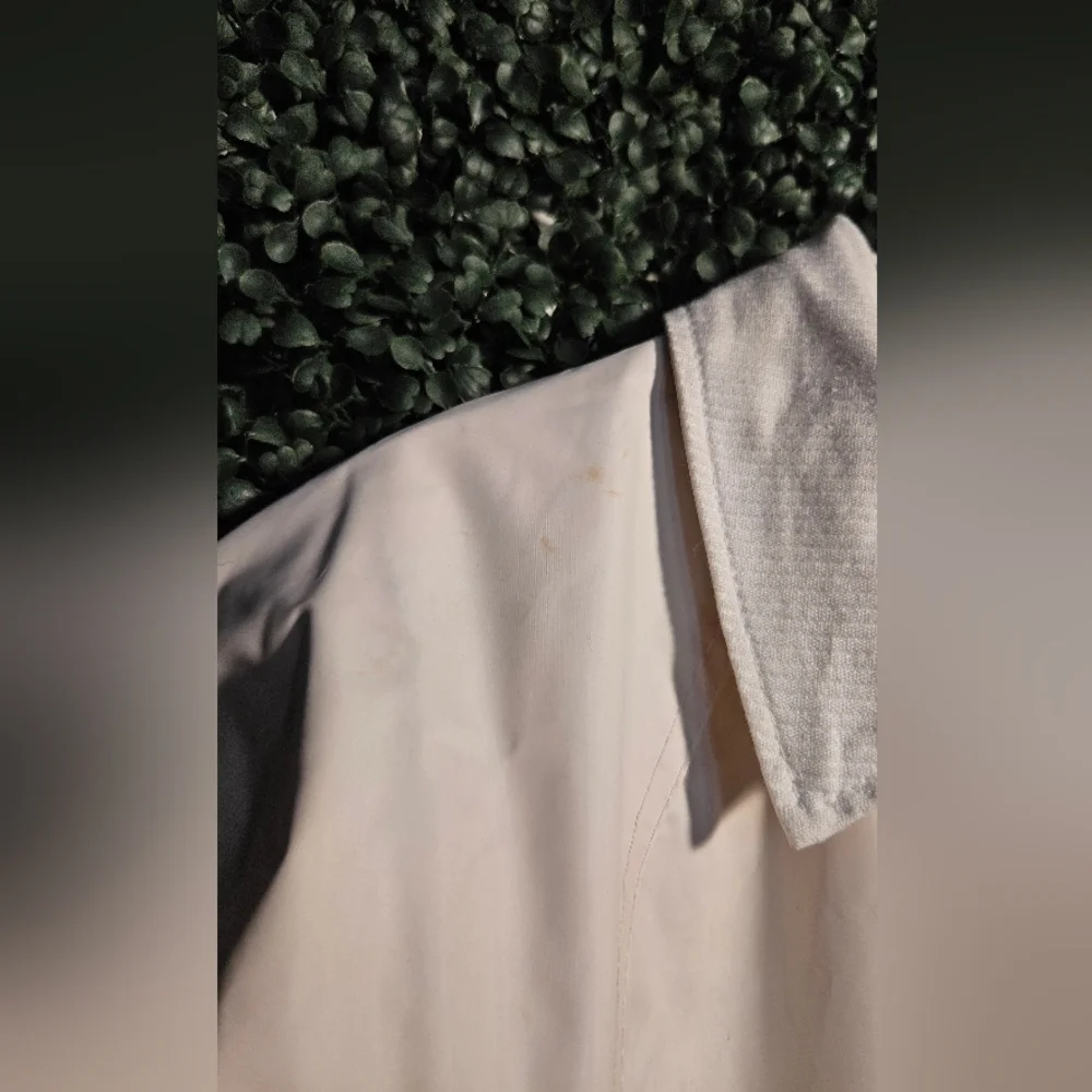 Men's Cream Raincoat